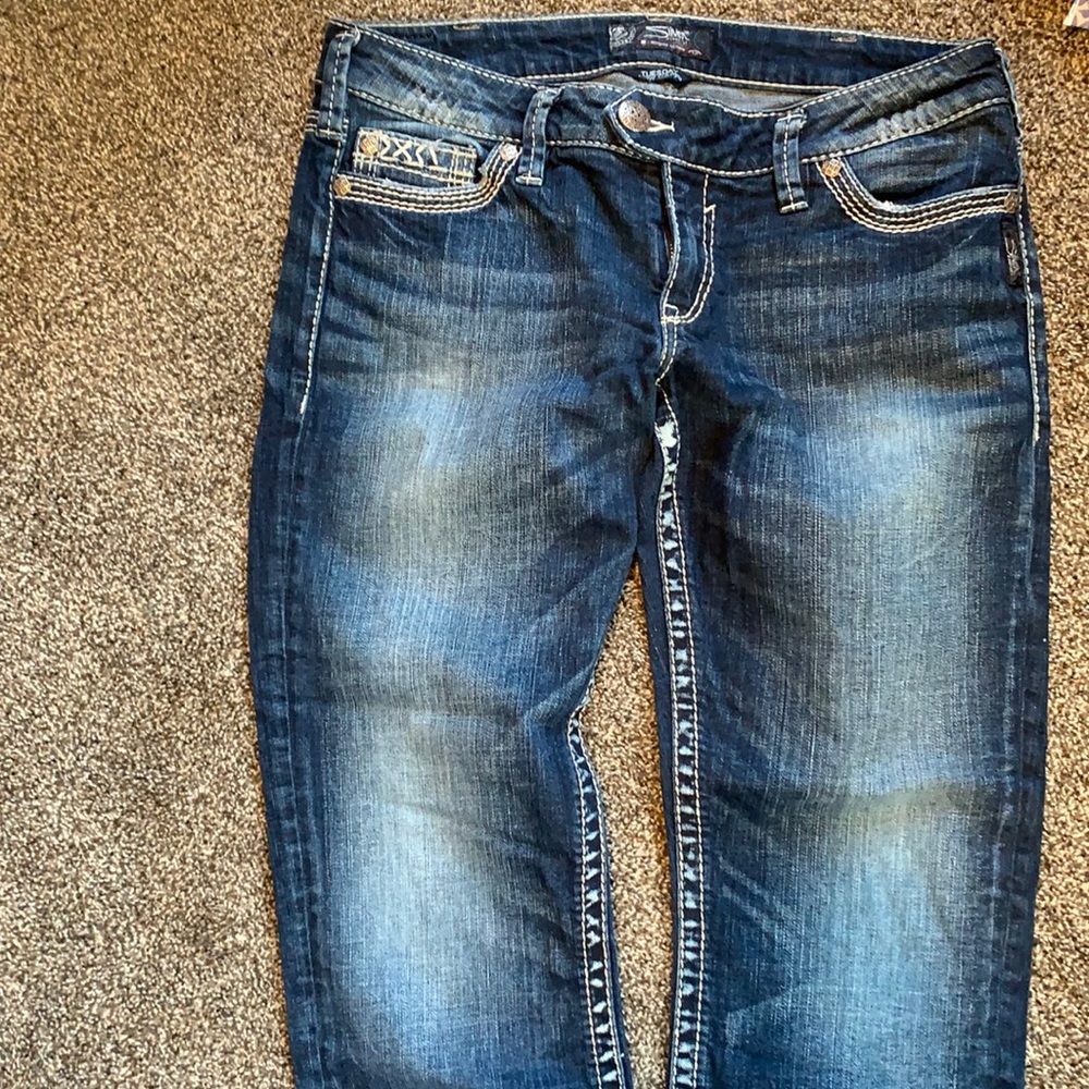 Women’s Silver Capris